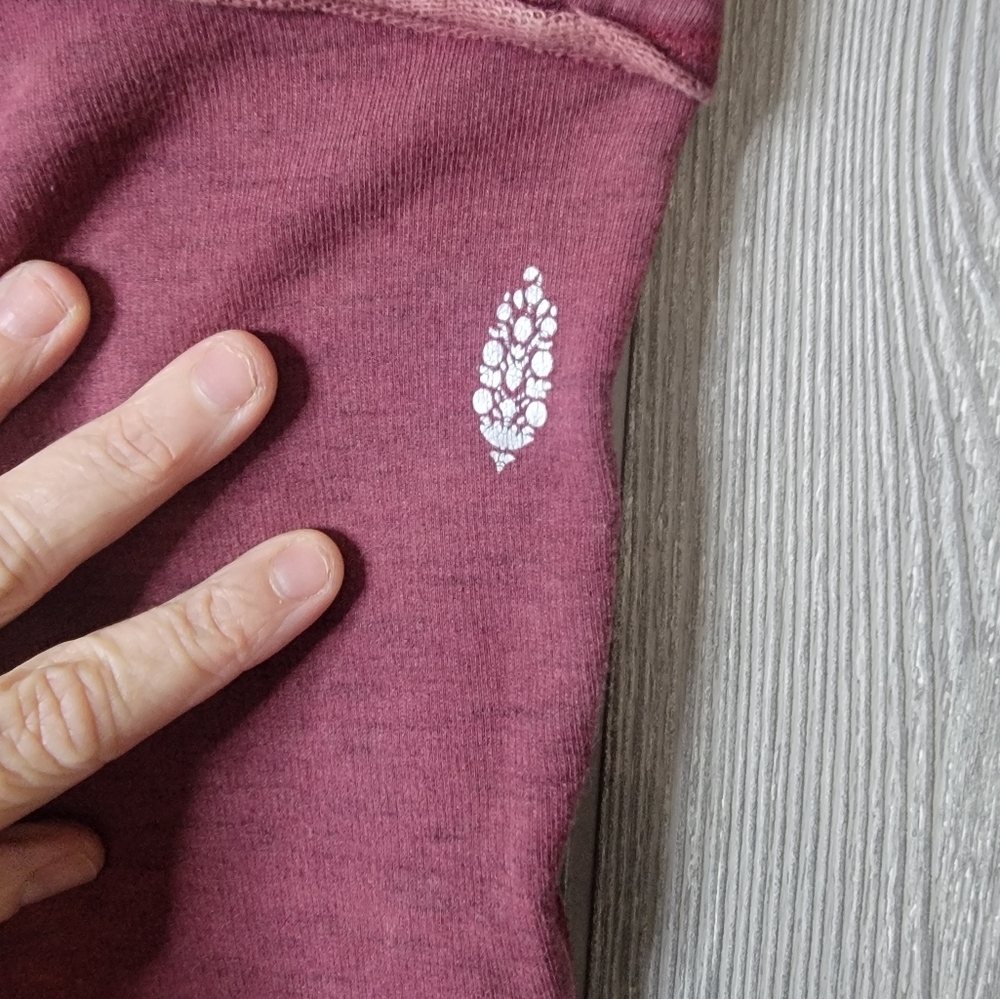 Free People Movement Pink Patchwork Leggings - image 2